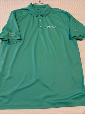 PAFCA Flight Dispatch Men's Teal Nike Polo Shirt - XL